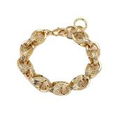 RRP £50.24 15mm 3D Tulip Style Bracelet