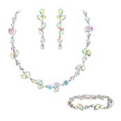 RRP £32.37 Ever Faith Crystal Costume Jewelry Sets for Party