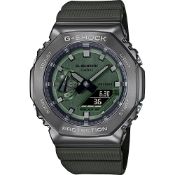 RRP £186.24 Casio Men's Analogue-Digital Quartz Watch with Plastic Strap GM-2100B-3AER