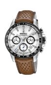 RRP £130.68 Festina Timeless Chrono Men's Brown Watch F20561/1