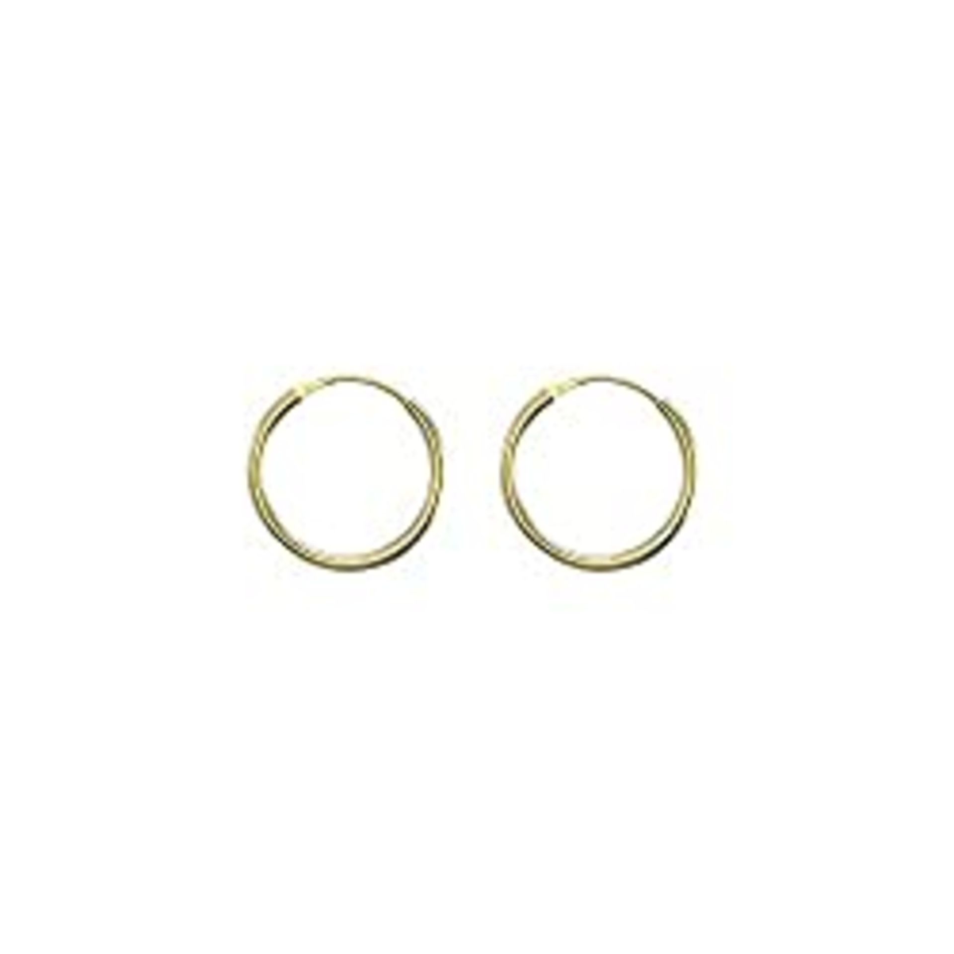 RRP £23.45 Aeon Jewellery Gold Hoop Earrings