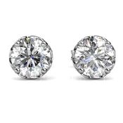 RRP £39.07 Eira Wen 925 Sterling Silver Moissanite Stud Earrings