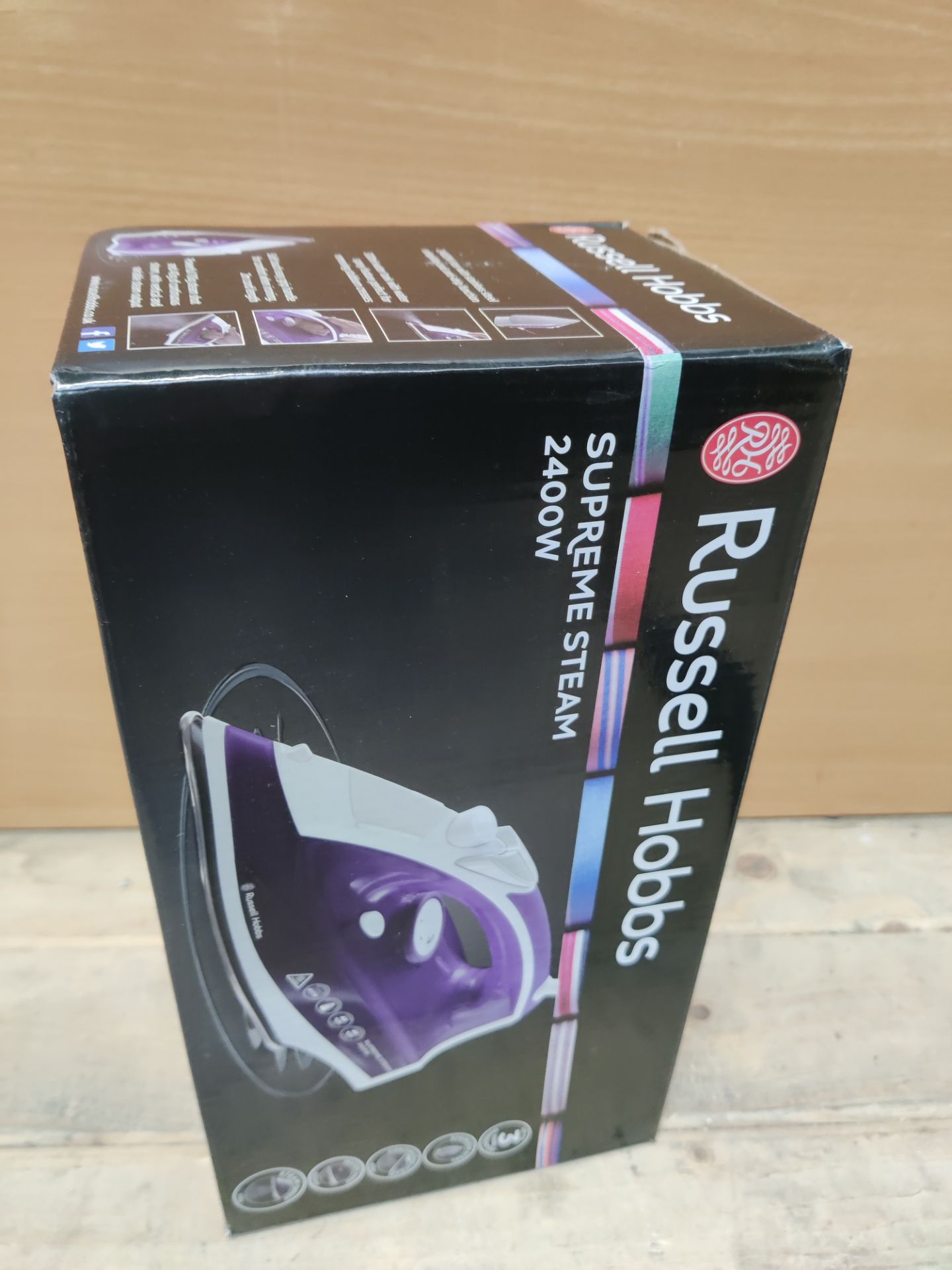 RRP £29.47 Russell Hobbs Supreme Steam Iron - Image 2 of 2