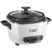 RRP £40.19 Russell Hobbs 27040 Large Rice Cooker - Up to 14 Servings with Steamer Basket