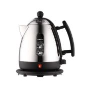 RRP £77.71 Dualit Lite Kettle - 1L 2kW Jug Kettle - Polished with Black Trim