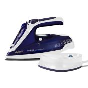 RRP £25.12 Tower T22008BLU CeraGlide Cordless Steam Iron with