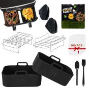 RRP £7.04 Airfryer Accessories Set of 9
