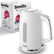 RRP £40.20 Breville Bold White Electric Kettle | 1.7L | 3kW Fast
