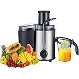 RRP £34.51 Belaco Juicer Making Machine Whole Fruit and Vegetable