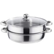 RRP £21.93 Cabilock 2-Tier Steamer for Cooking Stainless Steel