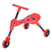 RRP £29.48 Scuttlebug 3-Wheel Foldable Ride-On Tricycle for 1-3 Year Old
