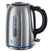 RRP £42.00 Russell Hobbs Brushed Stainless Steel Electric 1.7L Cordless Kettle