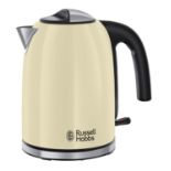 RRP £40.13 Russell Hobbs Cream Stainless Steel 1.7L Cordless Electric