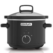 RRP £38.48 Crockpot Slow Cooker | Removable Easy-Clean Ceramic Bowl | 2.4 L