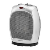 RRP £30.57 Amazon Basics 1500 Watt Oscillating Ceramic Space Heater