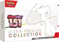 RRP £157.80 Pok mon TCG: Scarlet & Violet 151 Ultra-Premium Collection - Mew