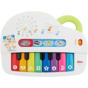 RRP £26.79 Fisher-Price Silly Sounds Light-Up Piano - UK English Edition