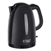 RRP £28.21 Russell Hobbs Textures Electric 1.7L Cordless Kettle (Fast Boil 3KW