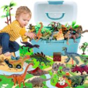RRP £15.95 BALOBOO Dinosaur Toys for Kids 3-5 Jurassic Dino Figures