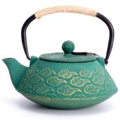 RRP £31.71 MILVBUSISS Cast Iron Teapot