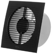 RRP £17.96 Steinberg14 Anthracite Wall Fan 150mm / 6 inch Bathroom Fan