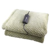 RRP £48.23 Schallen Waffle Soft Fleece Heated Electric Throw Over