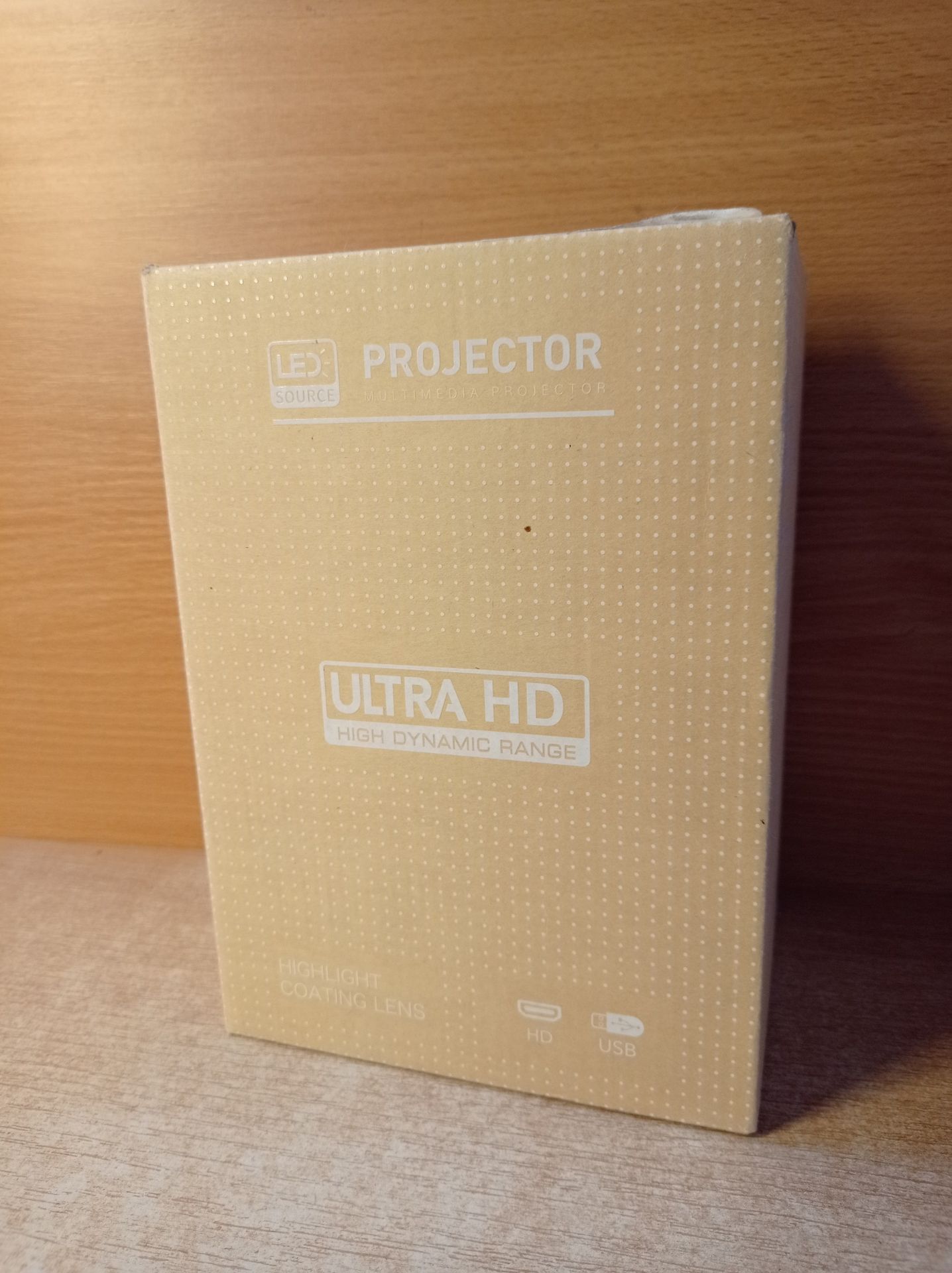 RRP £79.88 Auto Keystone Correction Mini Portable Projector - Image 2 of 2