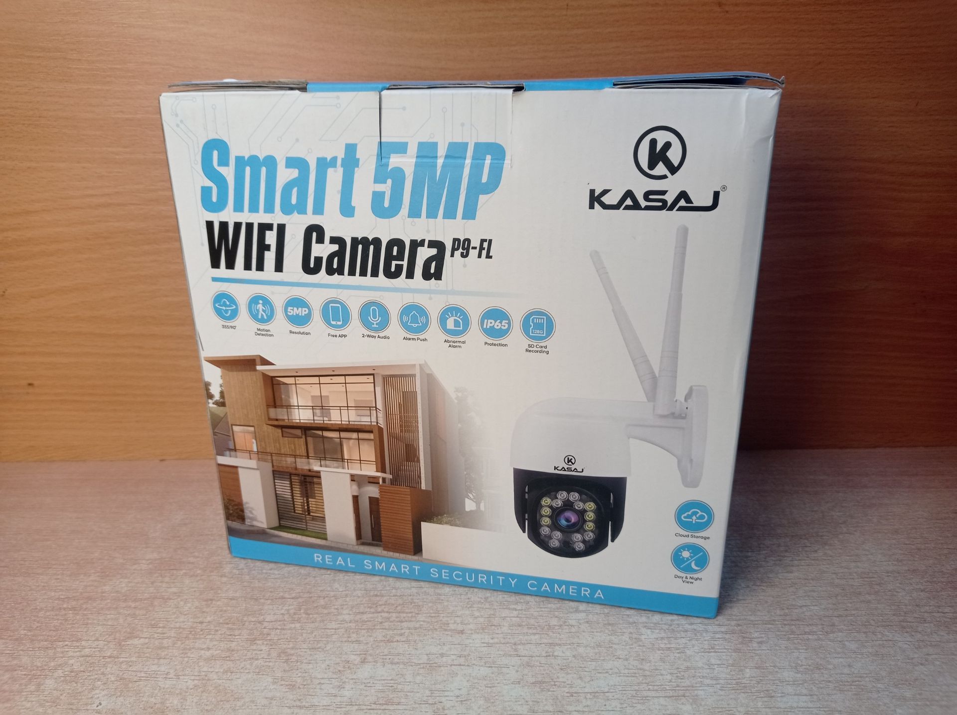 RRP £45.65 KASAJ 5MP Security Camera Outdoor Human Detection with Motion Tracking - Image 2 of 2