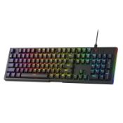 RRP £53.65 Redragon K670 RGB Backlit Gaming Keyboard