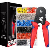 RRP £26.25 Crimping Plier Set