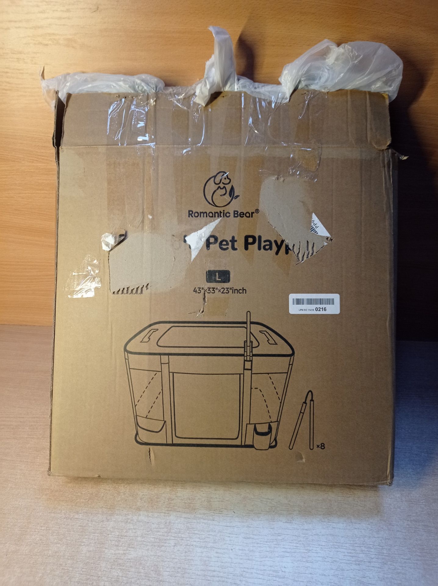 RRP £42.22 Foldable Pet Playpen - Image 2 of 2