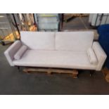 RRP £229.99 Cream two Seater Sofa Bed