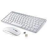 RRP £35.37 Wireless Keyboard and Mouse for Apple iMac Windows or Android (2.4G Wireless)