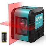 RRP £23.40 Kiprim Laser Level Self-Leveling Red Beam Horizontal