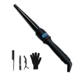 RRP £21.69 13-25 mm Tapered Hair Curling Wand for All Hair Types