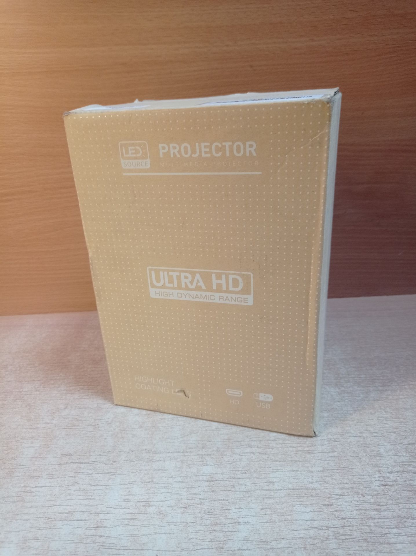 RRP £87.78 Auto Keystone Correction Mini Portable Projector - Image 2 of 2