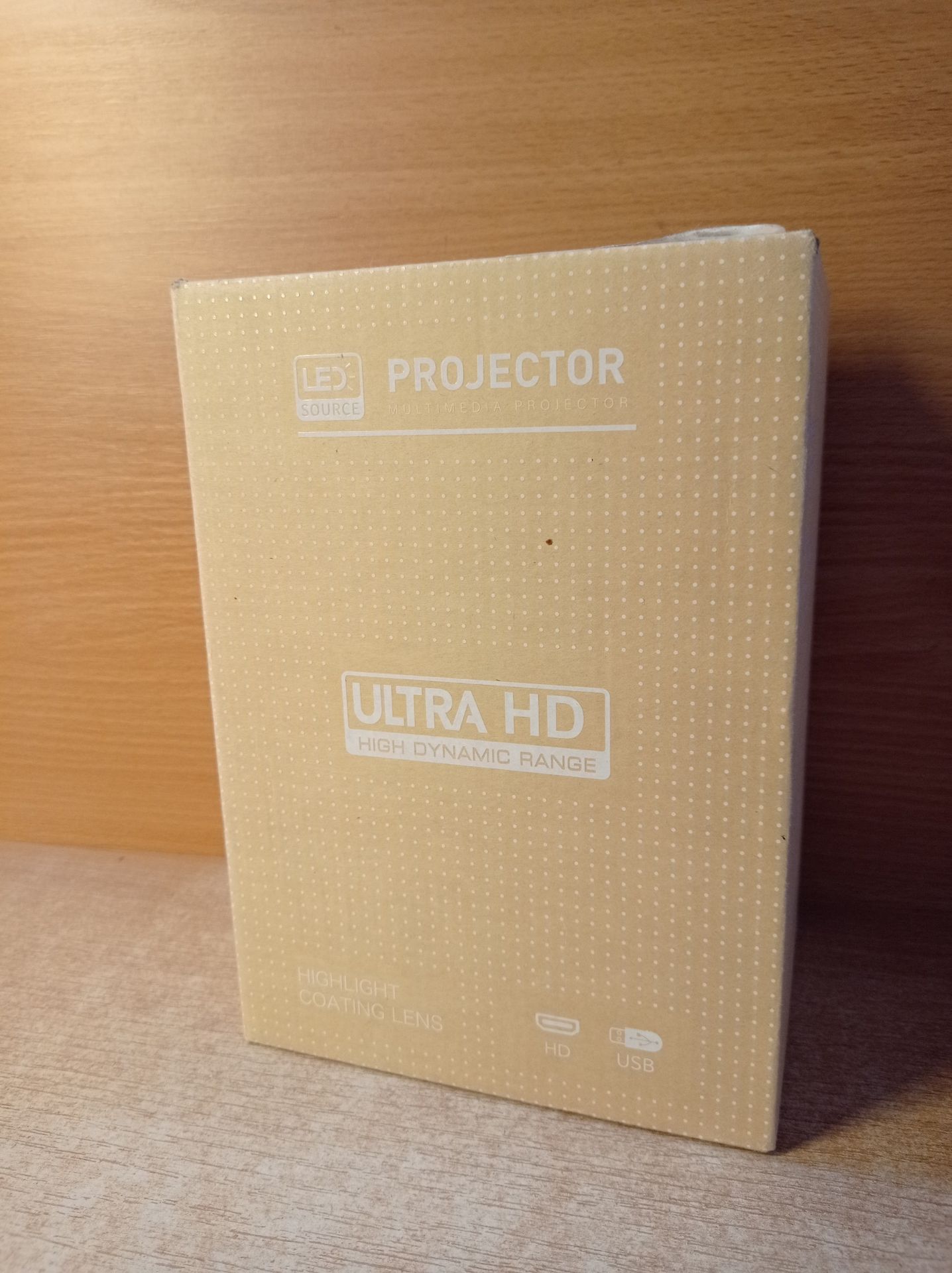 RRP £79.88 Auto Keystone Correction Mini Portable Projector - Image 2 of 2