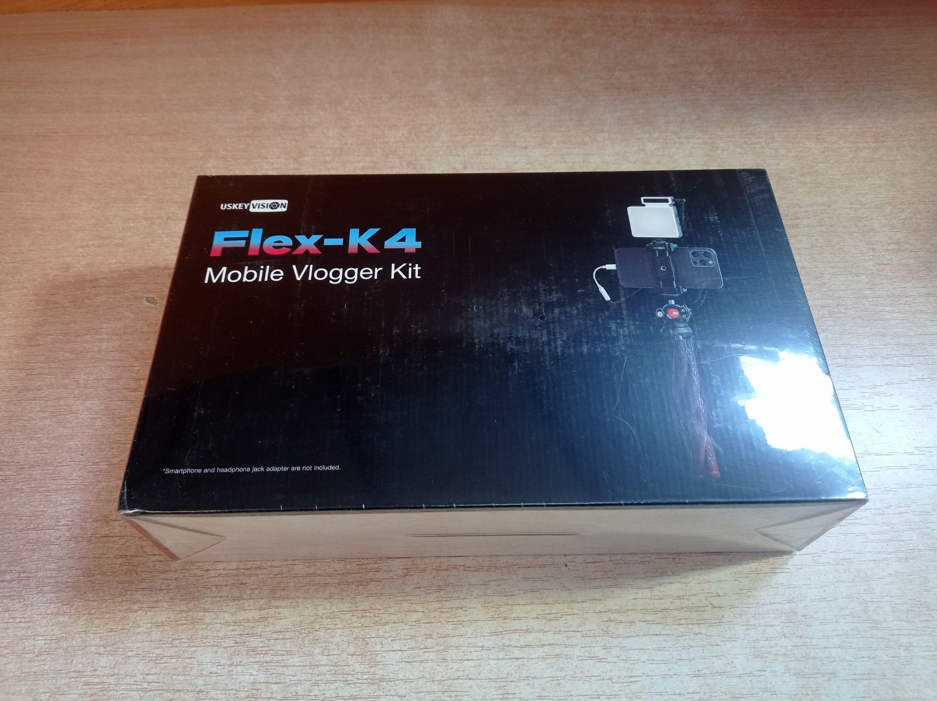 RRP £66.99 BRAND NEW STOCK USKEYVISION Flexible Video Kit Phone Vlog Kit w/Flexible - Image 2 of 2