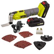 RRP £68.49 Cordless Oscillating Multi-Tool