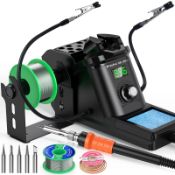 RRP £44.96 Soldering Station with PID Temp Controller&Calibration