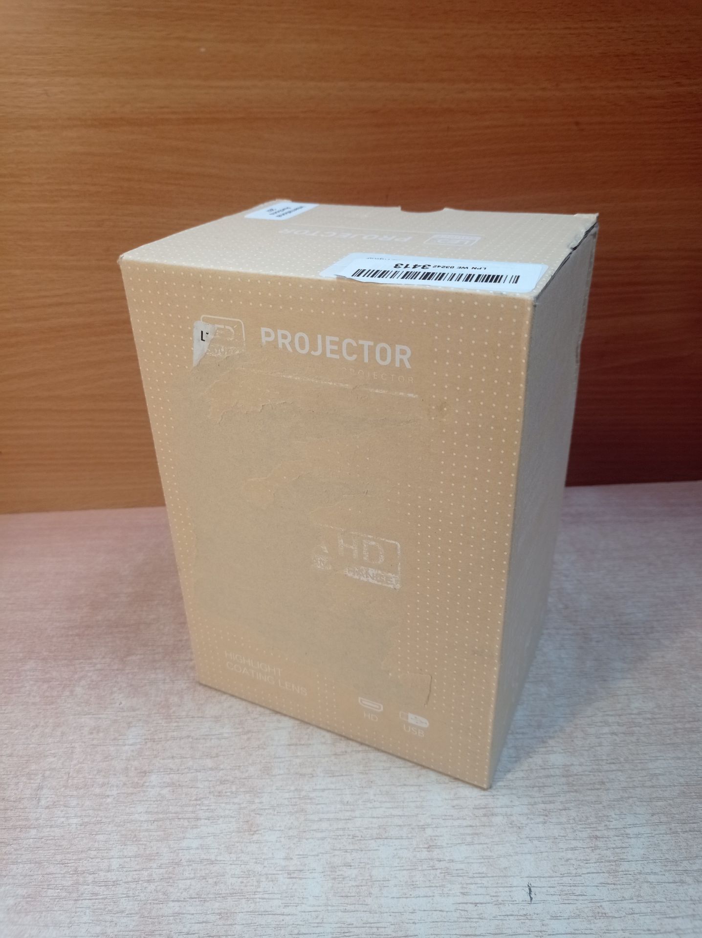 RRP £87.78 Auto Keystone Correction Mini Portable Projector - Image 2 of 2