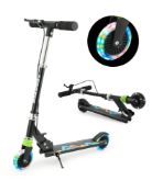 RRP £53.65 TENBOOM Scooter with Handle Brake for Kids Ages 4-7