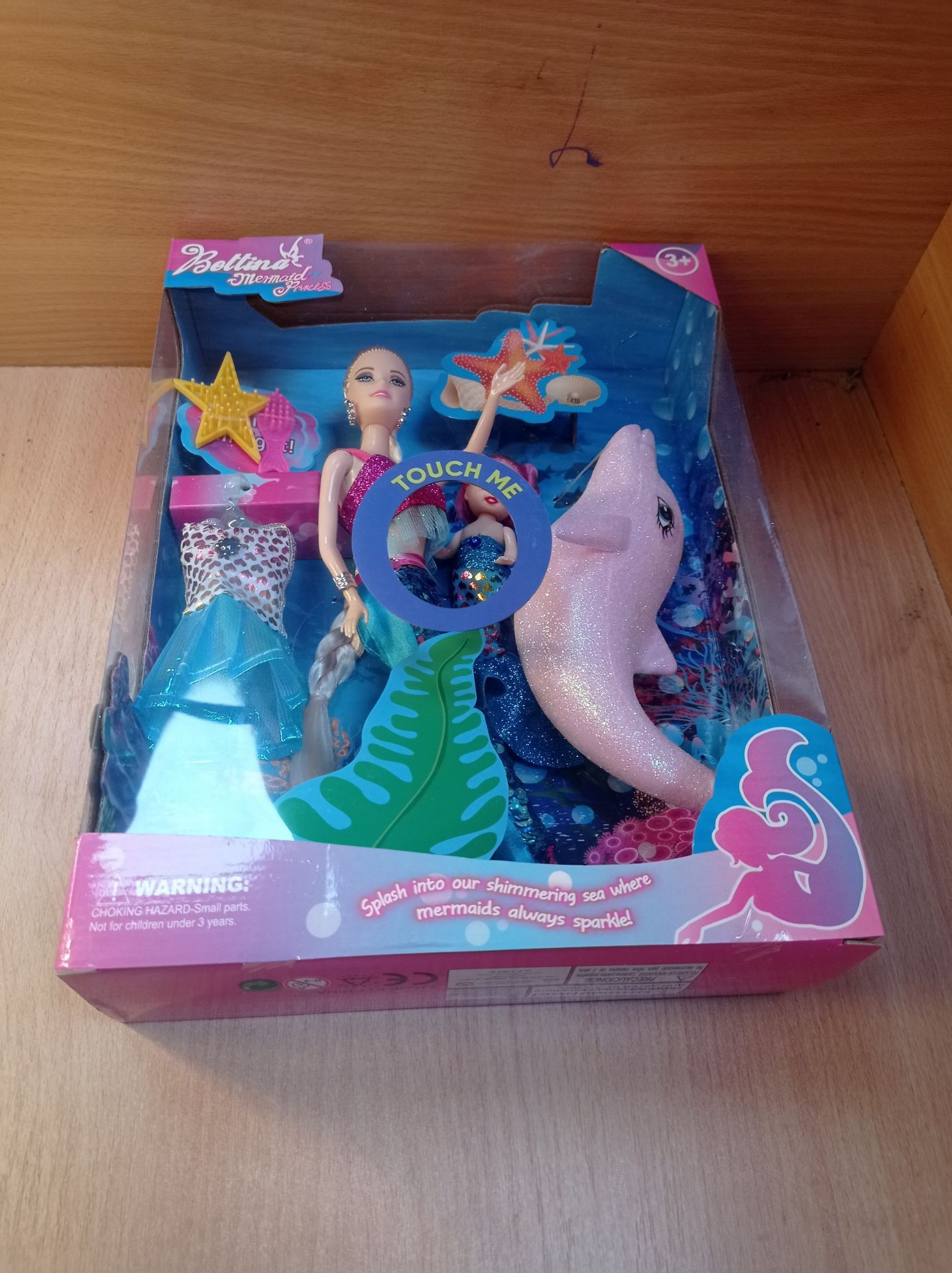 RRP £25.10 Mermaid Princess Doll Playset - Image 2 of 2