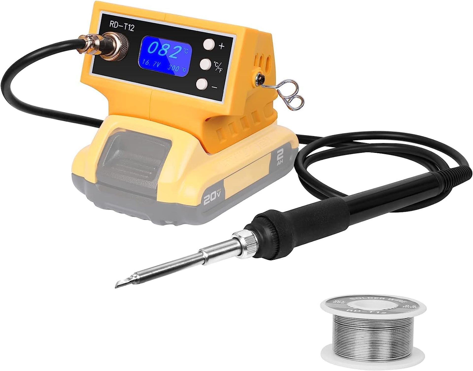 RRP £45.65 Mellif Soldering station for Dewalt Max Battery 20V