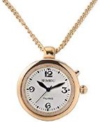 RRP £60.29 SHMIOU English Talking Watch for Women Pendant Round