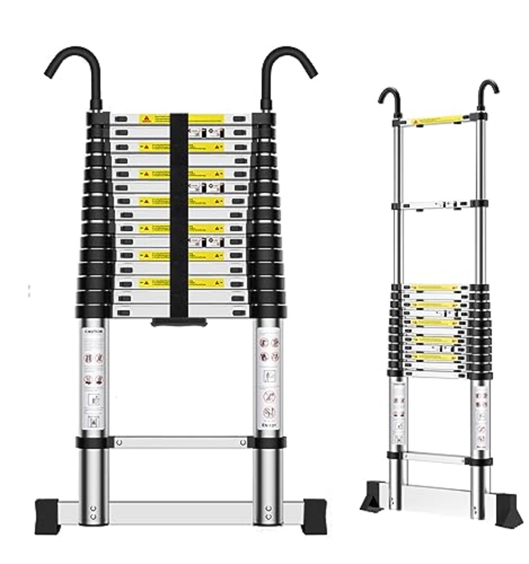 RRP £164.96 Teenza 6.2M Telescopic Ladder