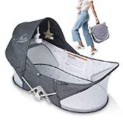 RRP £69.62 beberoad Portable Baby Bed Travel Bassinet Foldable Infant Crib