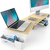RRP £44.65 Fenge Dual Monitor Stand