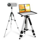 RRP £57.07 Projector Stand Adjustable laptop tripod stand 43-122cm