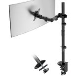 RRP £33.03 PUTORSEN 31.5'' Extra Tall Single Monitor Arm Desk Mount
